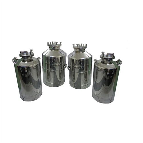 Ss Pressure Vessels - Stainless Steel, Industrial & Laboratory Use, Gray Finish | Durable Design for Versatile Applications