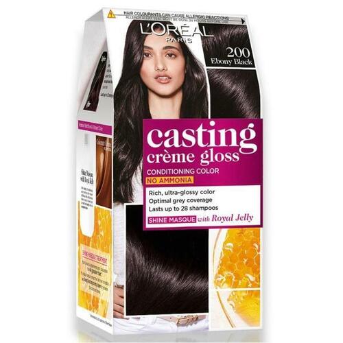 L Oreal Paris Semi Permanent Hair Colour Ebony Black 200 Color Code: Na