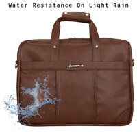 PU Leather Messenger Office Bag Cosmus Signet Brown