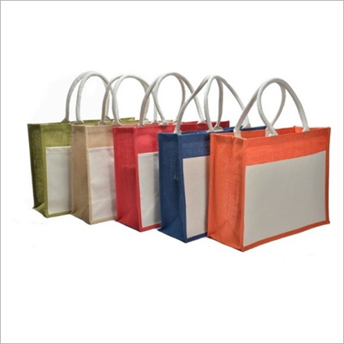 Various Colors Plain Jute Bags