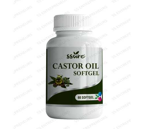 Castor Oil Softgel Capsule