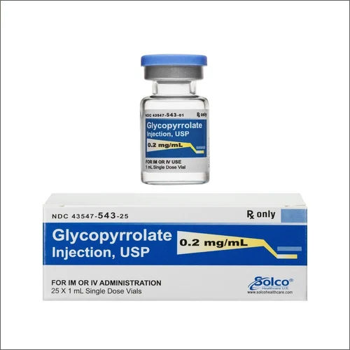 Liquid 0.2Mg Glycopyrrolate Injection Usp