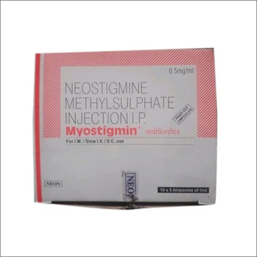 Liquid 0.5Mg Neostigmine Methylsulphate Injection Ip