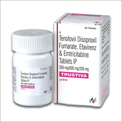 300 mg Tenofovir Disoproxil Fumarate Efavirenz And Emtricitabine Tablets IP
