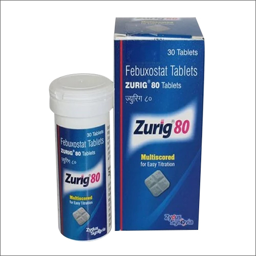 80 mg Febuxostat Tablets
