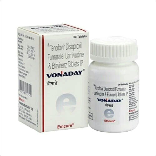 Tenofovir Disoproxil Fumarate Lamivudine And Efavirenz Tablets IP