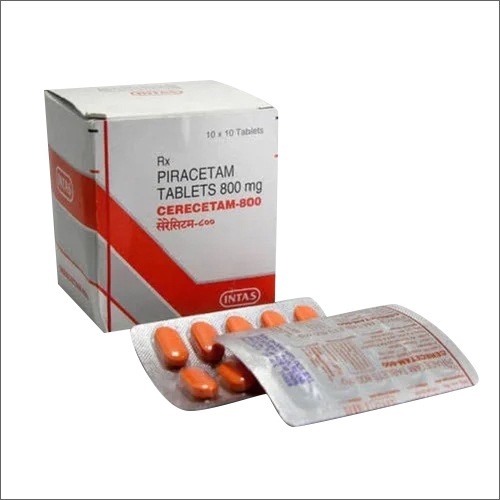 Piracetam 800 mg Cerecetam 400 mg Tablets