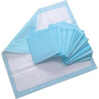 Disposable Medical Underpad - Rectangle, Blue Color, Waterproof, Disposable