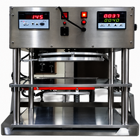 Stainless Steel Pneumatic Heat Sealing Machine - Accuracy: 100  %