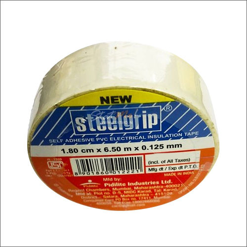 Off White 1.80X6.50X0.12Mm Steelgrip Electrical Insulation Tape