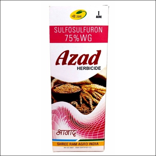 Sulfosulfuron 75% Wg - 98% Purity Systemic Herbicide for Wheat Effective Against Phalaris Minor and Chenopodium Album Dosage 16gm/Acre