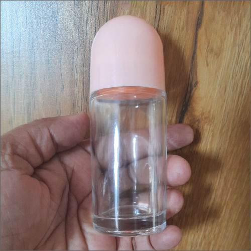 Transparent 50Ml Glass Roll On Bottle