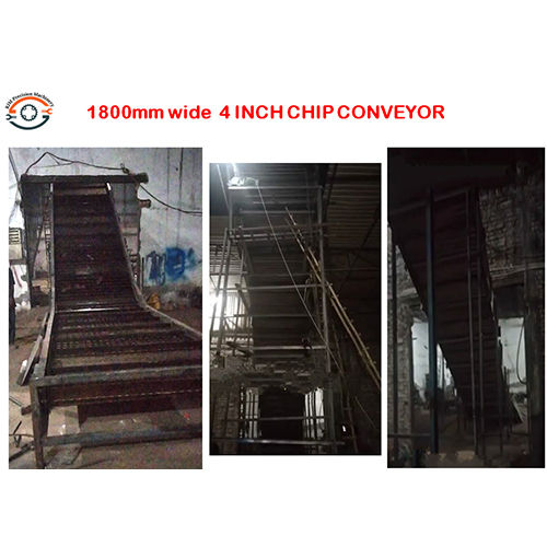 1800mm wide  4 Inch Chip Conveyor