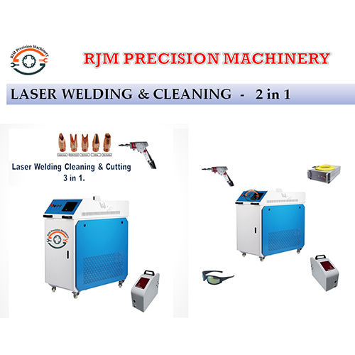 Automatic 2 In 1 Laser Welding And Cleaning Machine