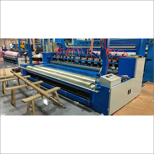 Automatic Non Woven Winder And Cutter Machine