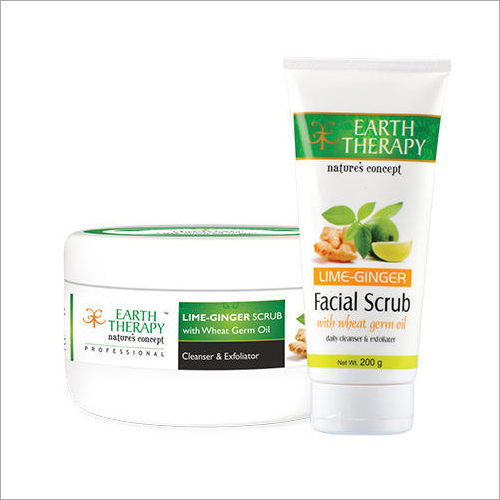 Lime Ginger Herbal Face Scrub