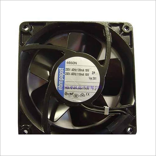 Cooling Fan - 19 Watt Power, 5 Blades Design | Black Color, 230 Volt Voltage, 2 Year Warranty