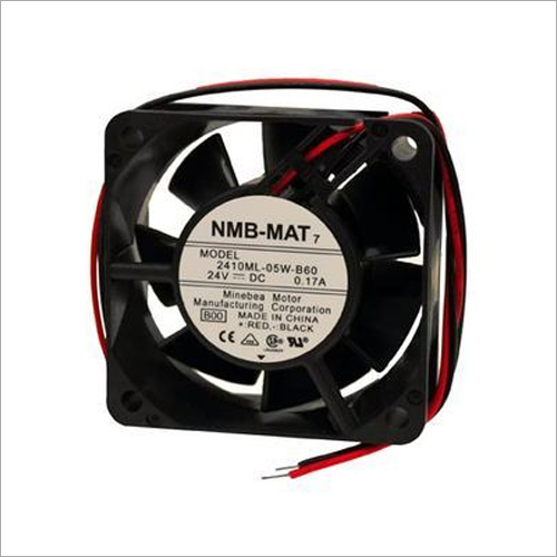 2410ML05WB60 MNB Cooling Fan - 7-Blade 3.12W Power 24V Voltage 5300 RPM Speed Black | 2-Year Warranty Air Cooling Fan