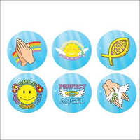 Multicolor Religious Stickers