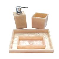 Peach Tone Shade Design Resin Soap Holder