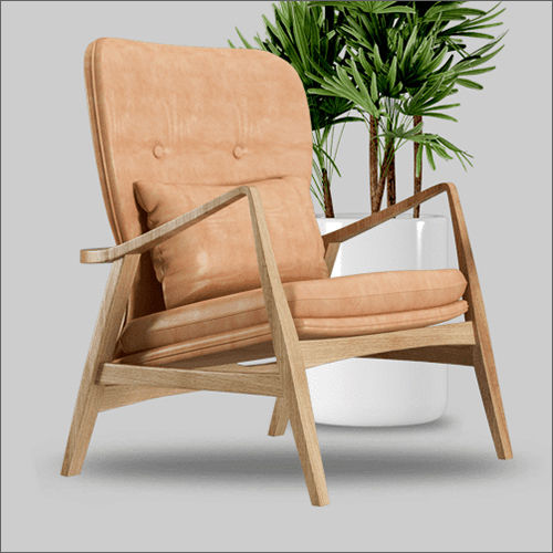 Wooden Living Room Chair