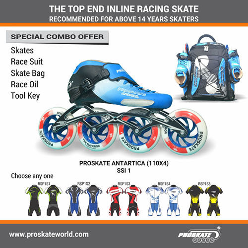 PROSKATE ANTARTICA 110x4 INLINE SKATE SSI 1