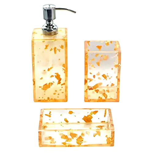 Bathroom Accessory Set Resin Material