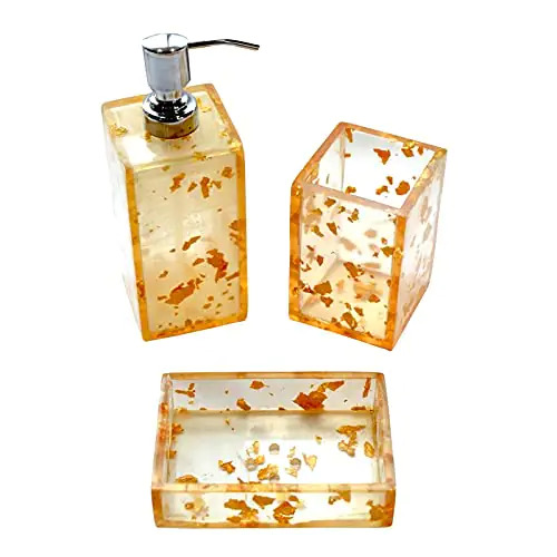 Bathroom Accessory Set Resin Material