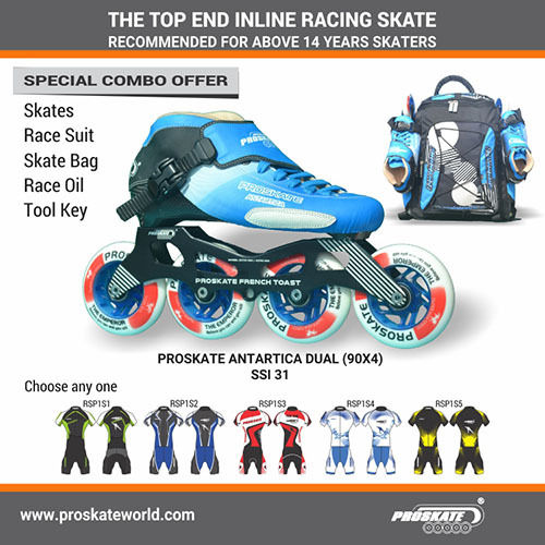 PROSKATE ANTARTICA 90X4 INLINE SKATE SSI 31