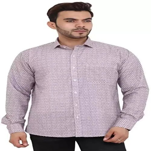 Regza Men Regular Fit Printed Formal Shirt