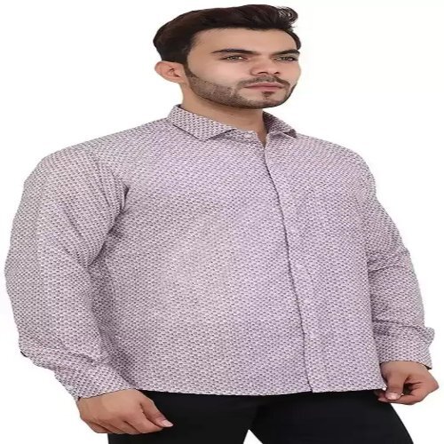 Regza Men Regular Fit Printed Formal Shirt