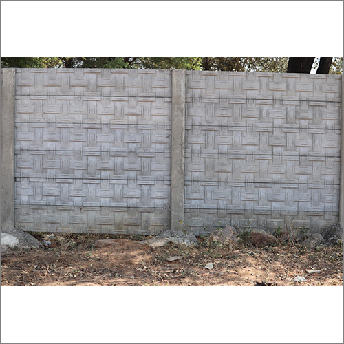Concrete Compound Wall - Polished Cement/Concrete | Long Service Life, Designed for Commercial Use