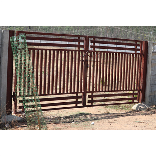 Iron Hinged Gates - Wrought Iron, Hand Made, Rodent Proof | Corrosion Resistant, Anti-Rust Oil & Powder Coated Finish, Durable Design