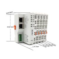 White Plc China Manufacturer Plc Programming Controller Support Analog Input And Output Io Modules