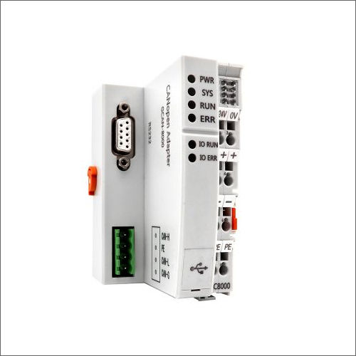 White Stackable Programmable Logic Controller Io Coupler Support Canopen And Modbus