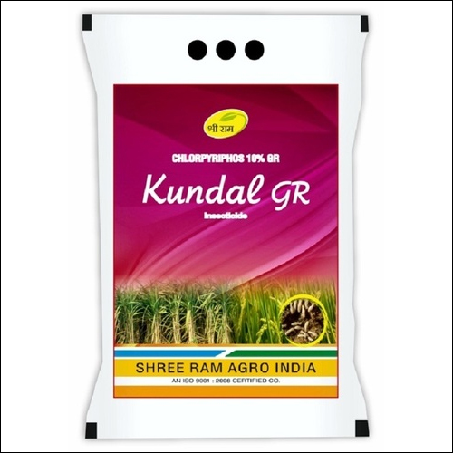 Chlorpyriphos 10% GR - Broad-Spectrum Insecticide Powder, 2-2.5 kg/Acre Dosage, 97% Purity, Controlled Release for Effective Insect Control in Cotton, Vegetables, and Fruits