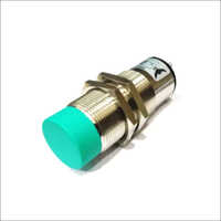 15mm Capacitive Proximity Sensor - Nc Plated Brass Tube, Ip67 Protection, 10-30v Dc Voltage | Electric Function, Adjustable Load Current 250ma/400ma, 2m Pvc Cable