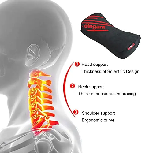 Elegant Cross Neck Support Pillow