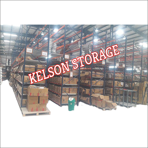 Catwalk Storage Racking System - Mild Steel, Rectangle Shape, Matte Black | Durable Industrial Storage Solution with Versatile Applications