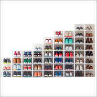 White Shoe Storage Rack