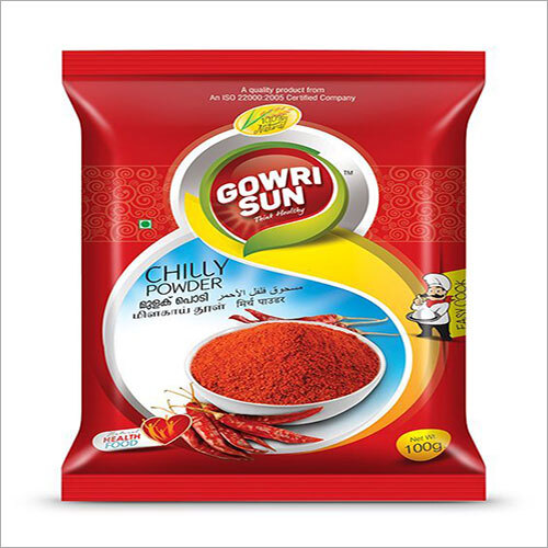 Chilly Powder Laminated printed pouch
