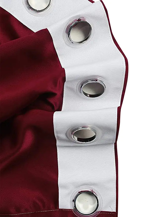 Solid Plain Curtains for Doors