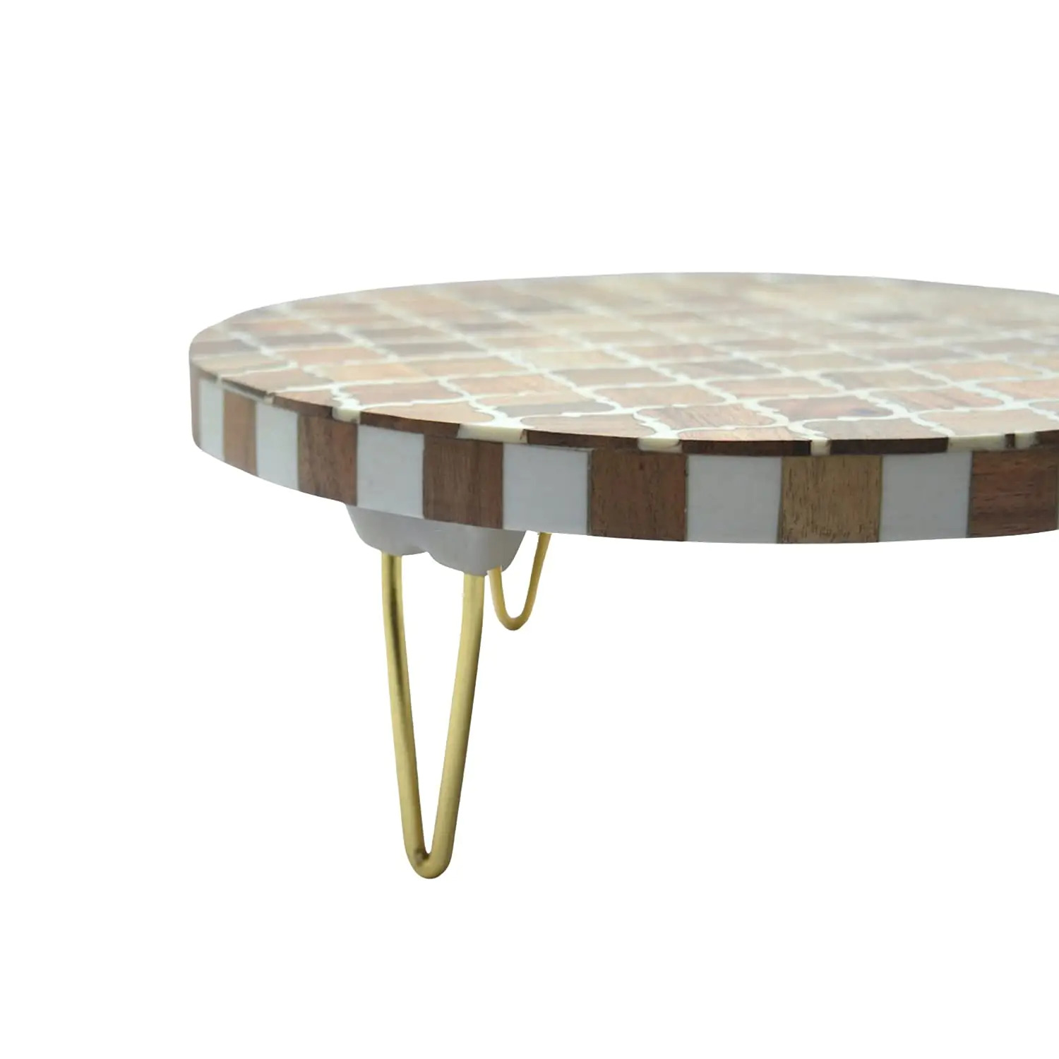 Butter Cream Colour Cake Stand