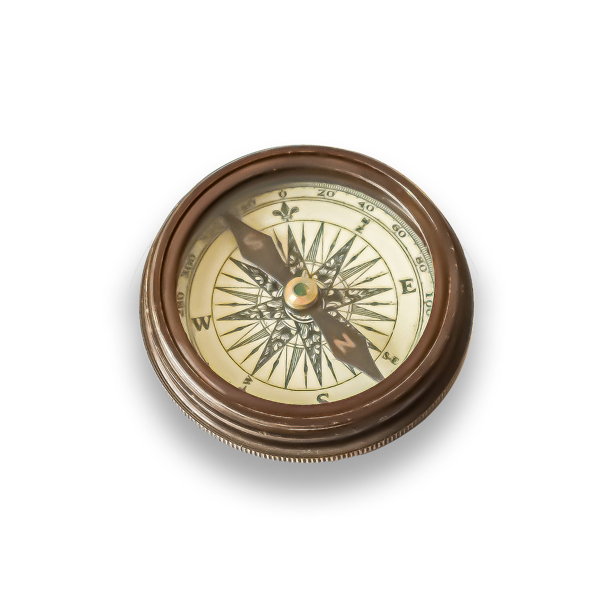 Brass Poem Compass Maritime Antique Compass Maps Personalized Custom Engraving Perfect Travel Compass