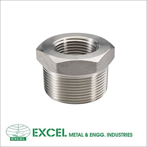 Silver Stainless Steel Hex Bush