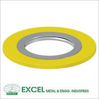 Pipe Flanges Gaskets - Neoprene, Eva, Epdm, Nitrile, 1-10mm Thickness | Rigid Ring Shape, Silver & Yellow Colors, Industrial Usage