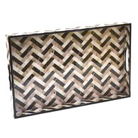 Serving Trays Gold Multi Colour