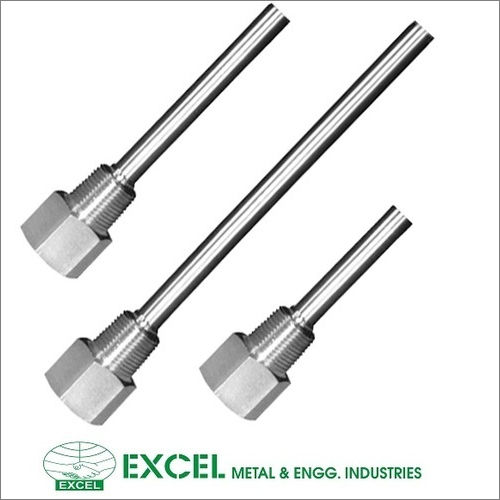 Silver Stainless Steel Thermowell