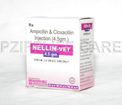 Liquid Ampicillin And Cloxacillin For Injection NELLIN VET 4.5MG