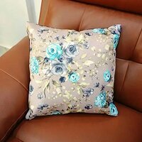 Flowers Pattern Premium Decorative Hand Made Throw